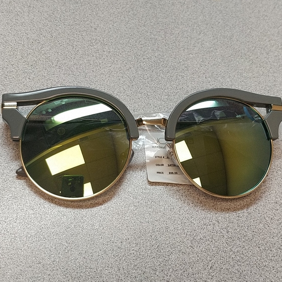 Joe's jeans gray cat eye framed len sun… - Picture 3 of 4